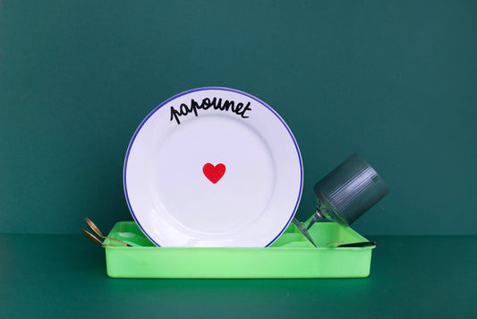 THE FAMILY IS HAVING A BLAST Plate - Papounet