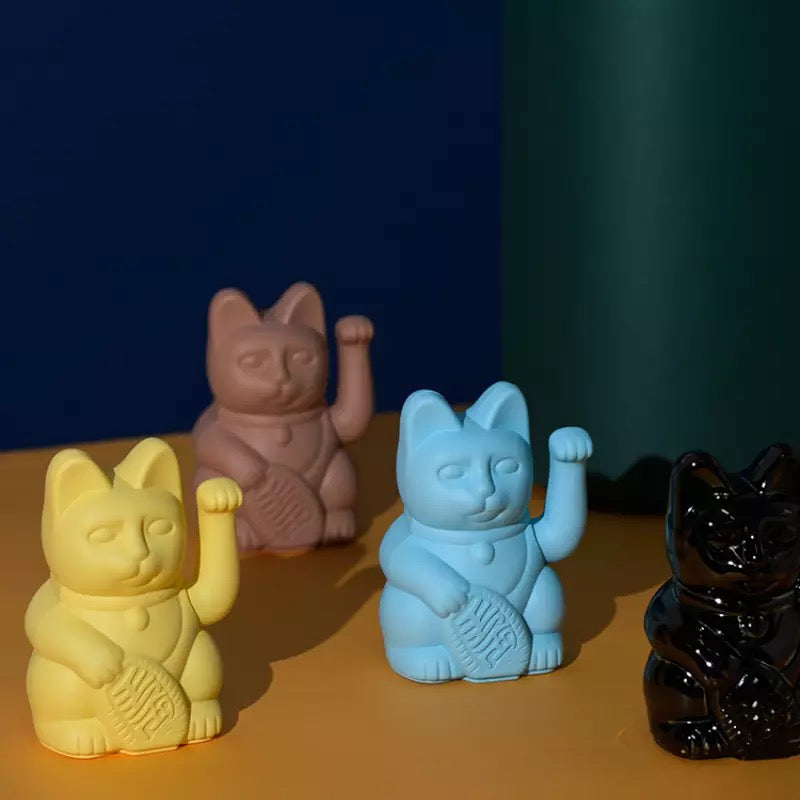 chat chanceux bleu donkey