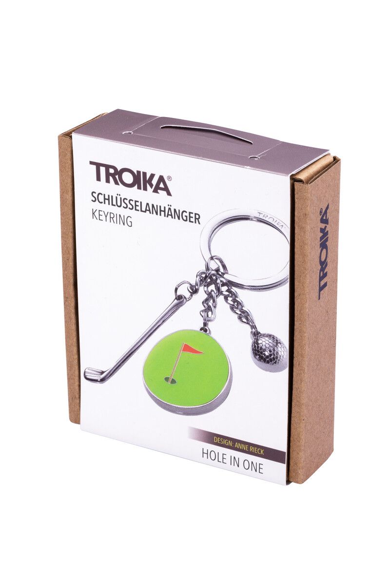 porte cles golf hole in one troika