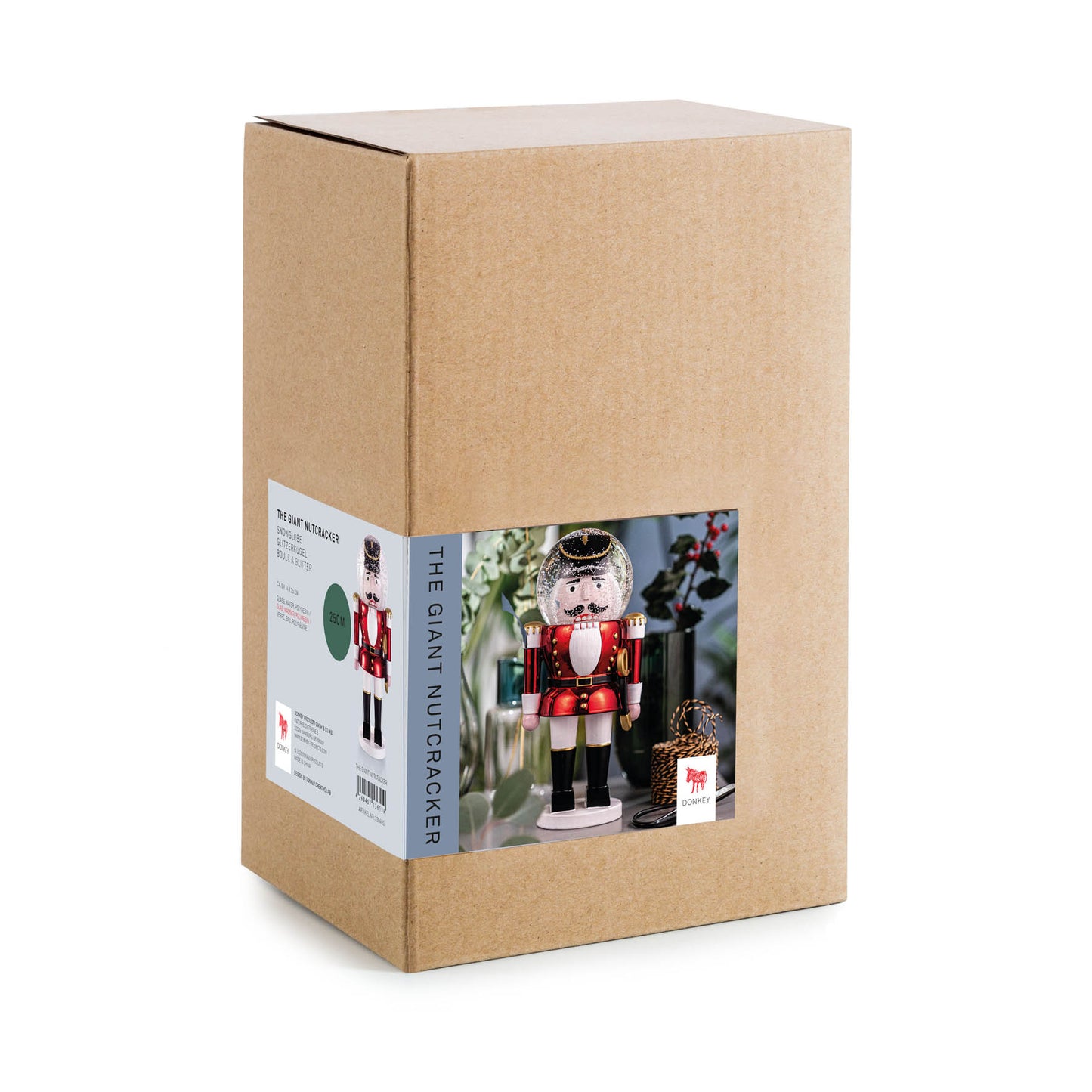 boulle a neige casse noisette geant rouge donkey