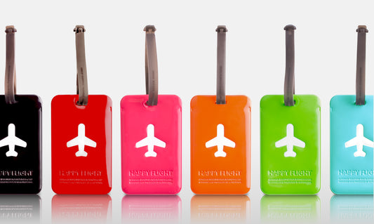 hf square luggage tag alfie design ALCF038WG 8809359472634