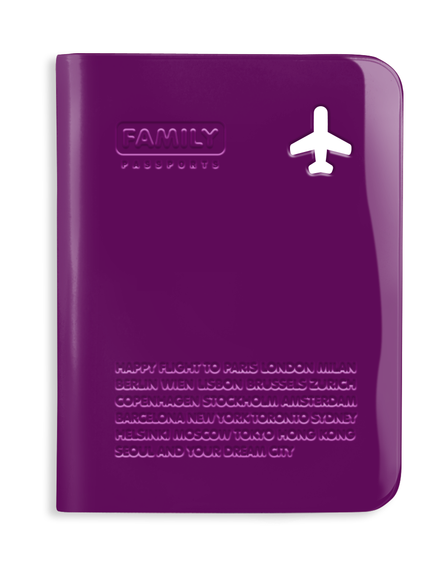 hf family passeport cover alfie design
