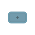 Snack Box | Powder Blue