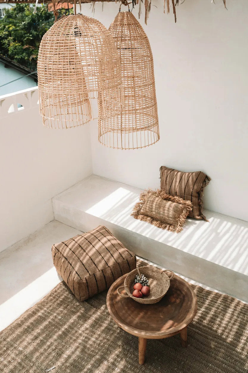 Suspension Elba – Naturel L, 45 × 90 cm