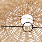 Suspension Elba – Naturel L, 45 × 90 cm