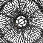 Suspension Chapeau – Noir L, 75 × 20 cm