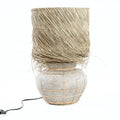 Lampe à poser Lipsi – Naturel et béton