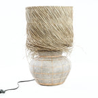 Lampe à poser Lipsi – Naturel et béton