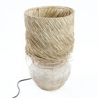 Lampe à poser Lipsi – Naturel et béton