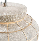 Lampe à poser Lipsi – Naturel et béton