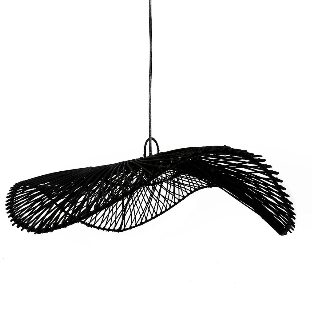 Suspension Chapeau – Noir L, 75 × 20 cm