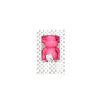 Ornament – ​​Affenfigur „Die Legende“ – Kunstharz – Rosa – 11 x 7 x 19 cm