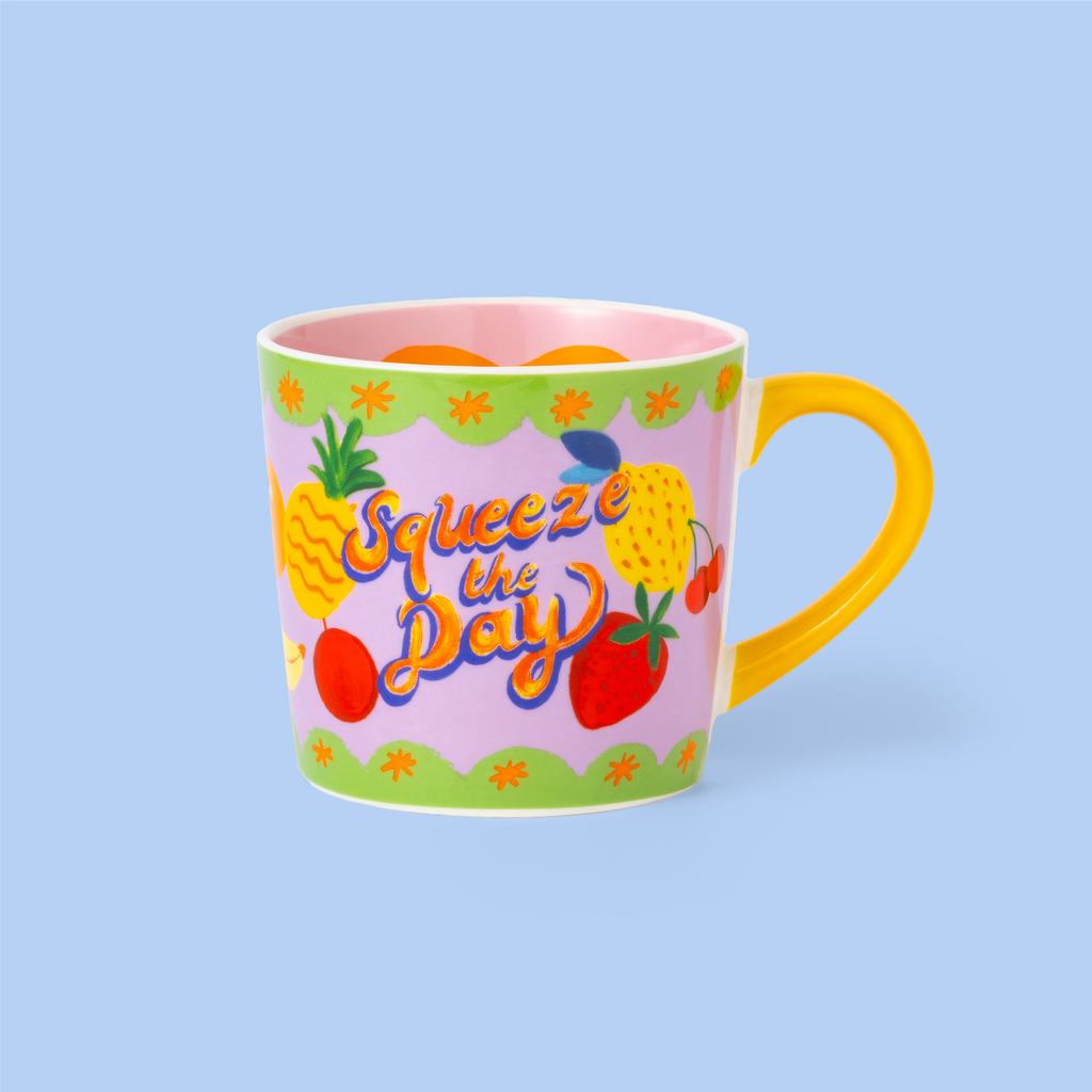 Mug Fruits « Squeeze the Day »