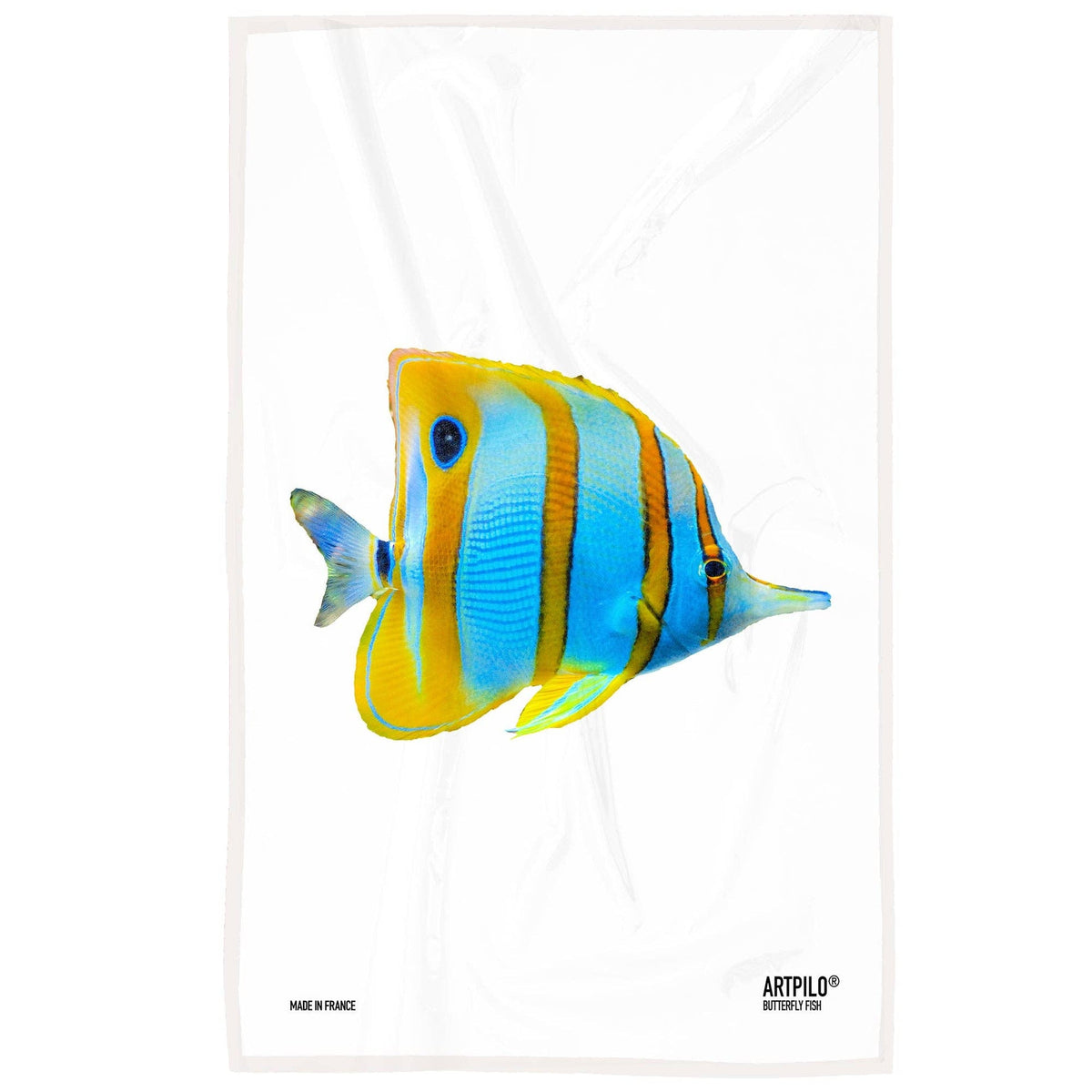 Torchon de cuisine Artpilo, modèle Butterfly Fish