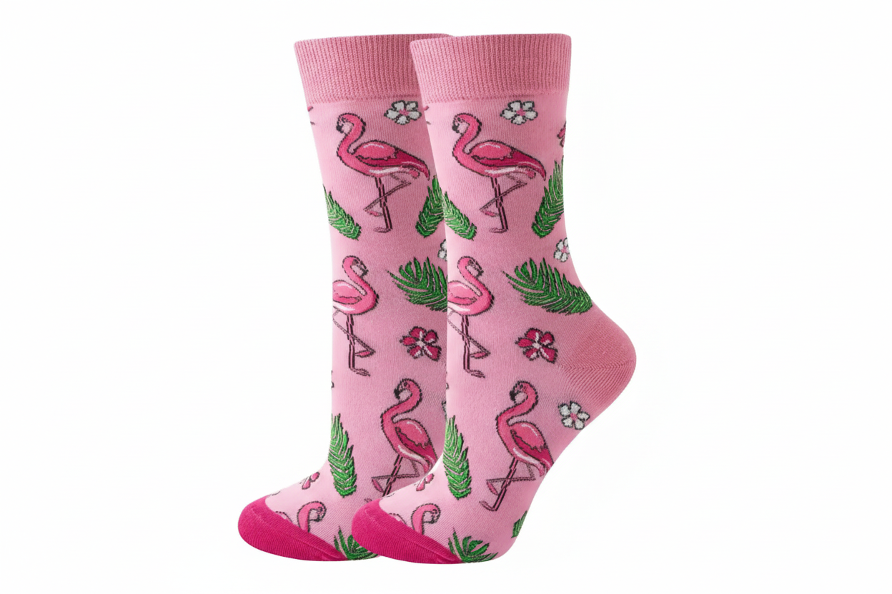 Chaussettes Flamants Roses | Oggetti di design e regali originali