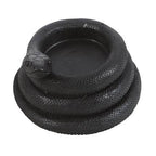 Bougeoir gothique en forme de serpent pour bougie chauffe-plat