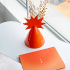 Vase Étoile Polaire Rouge Helio Ferretti Vue 1