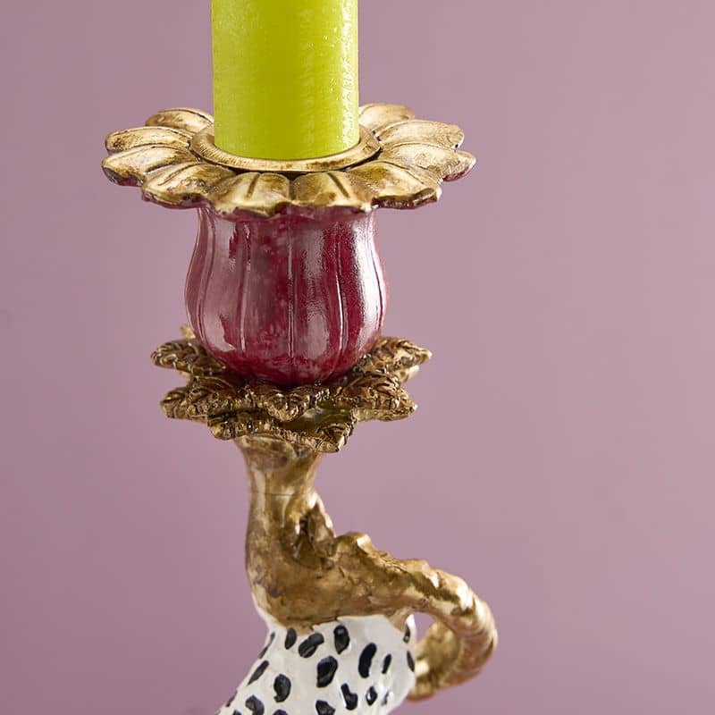 Chandelier Leo, 2 sortes. Résine de poly, 11 x 10,5 x 33 cm