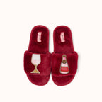 Paire de broches pour Chaussons - Vin Rosé | Designproducten en originele cadeaus
