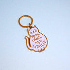Porte-Clés "Mon Chat, Ma Bataille" | Designproducten en originele cadeaus