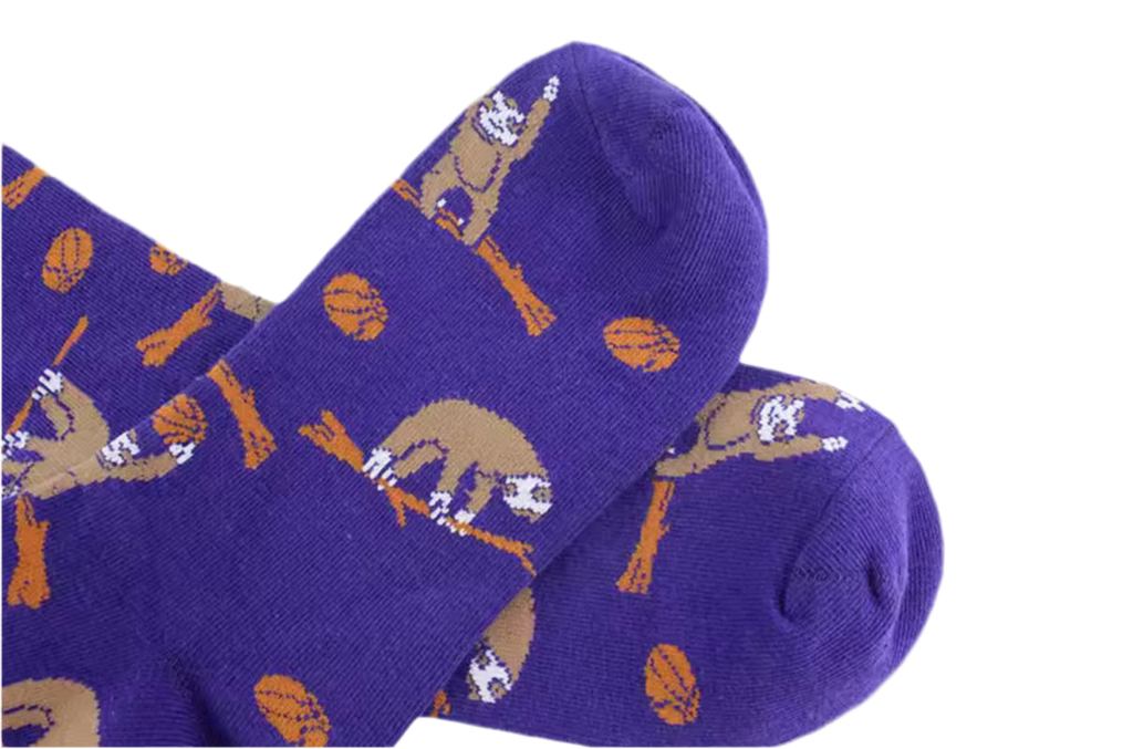 Oggetto regalo di design – chaussettes paresseux basketteurs mrcol