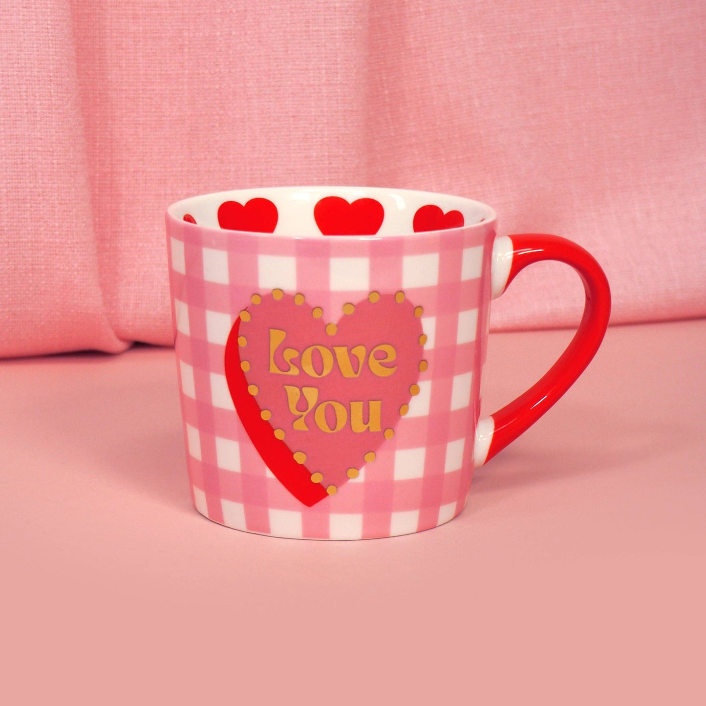 Mug Cœurs “Love You”