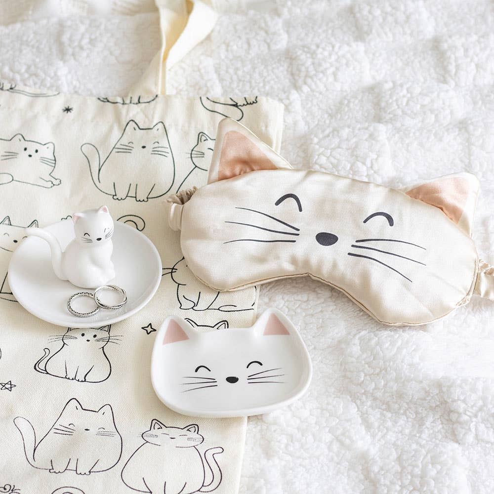 Masque de Nuit Chat en Satin | Design e regali originali