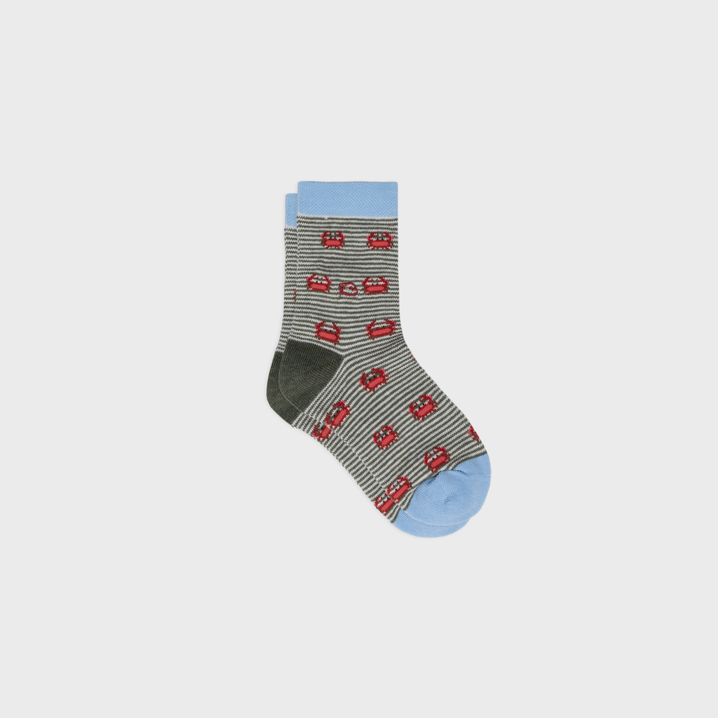 Chaussettes Enfant Animaux - Crabe