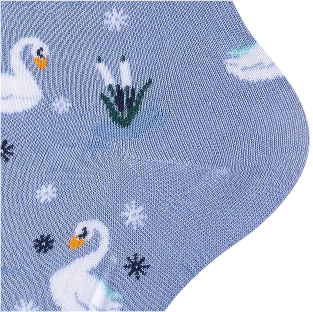 chaussettes cygnes blancs mrcol 