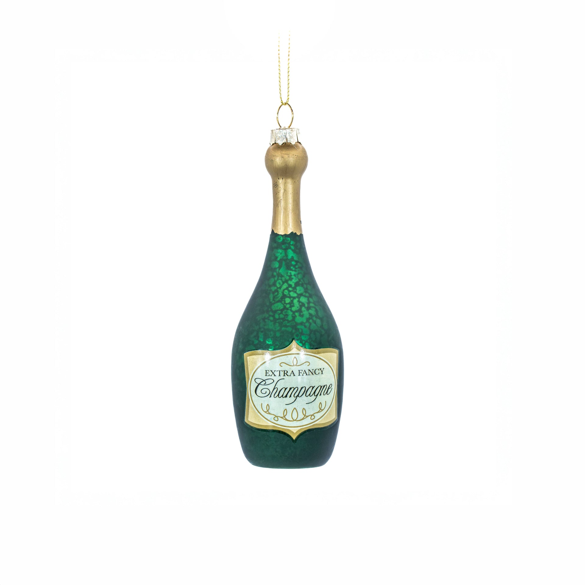 Weihnachtskugel, Champagnerflasche