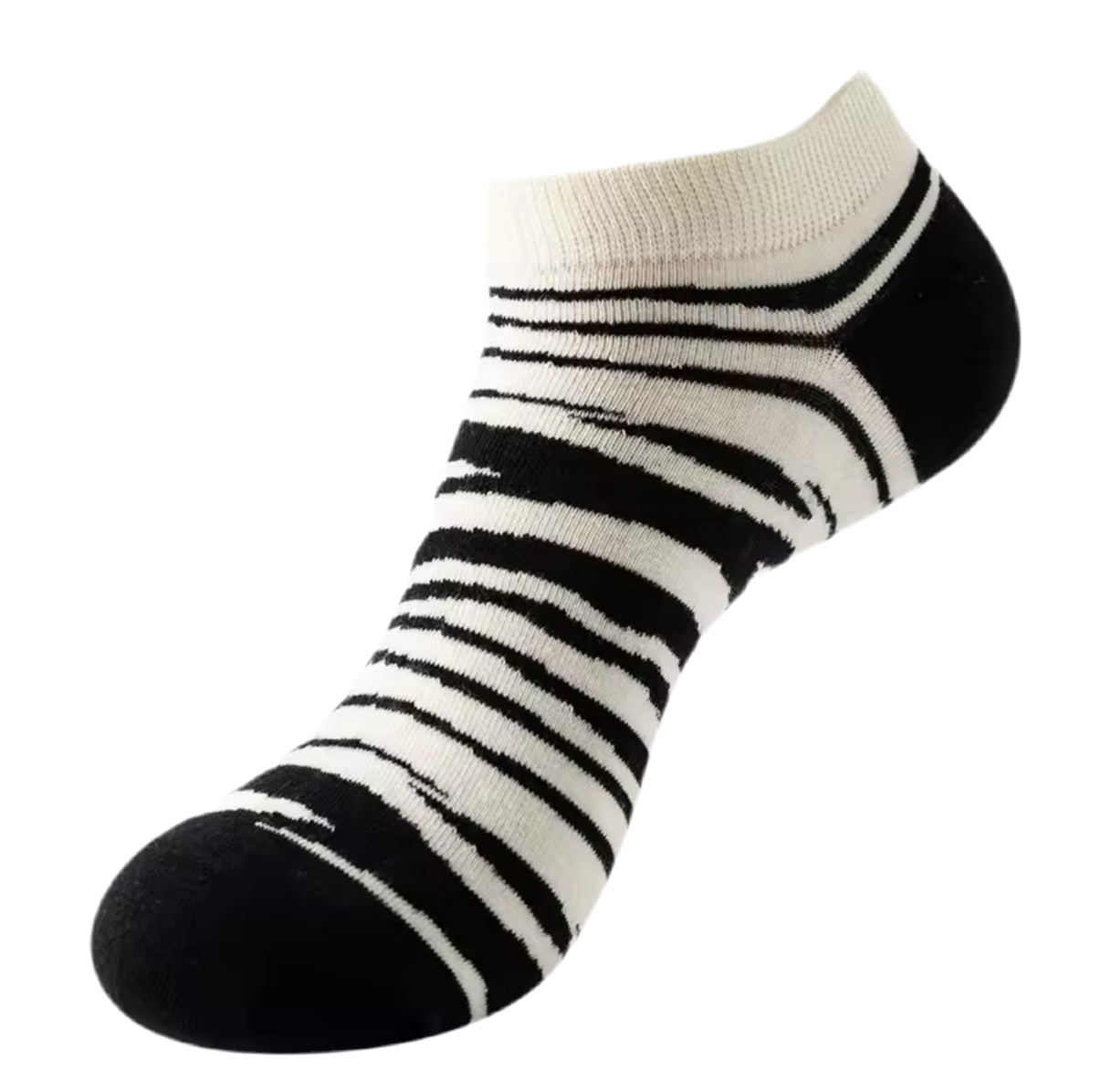 Oggetto regalo di design – chaussettes courtes zebrees