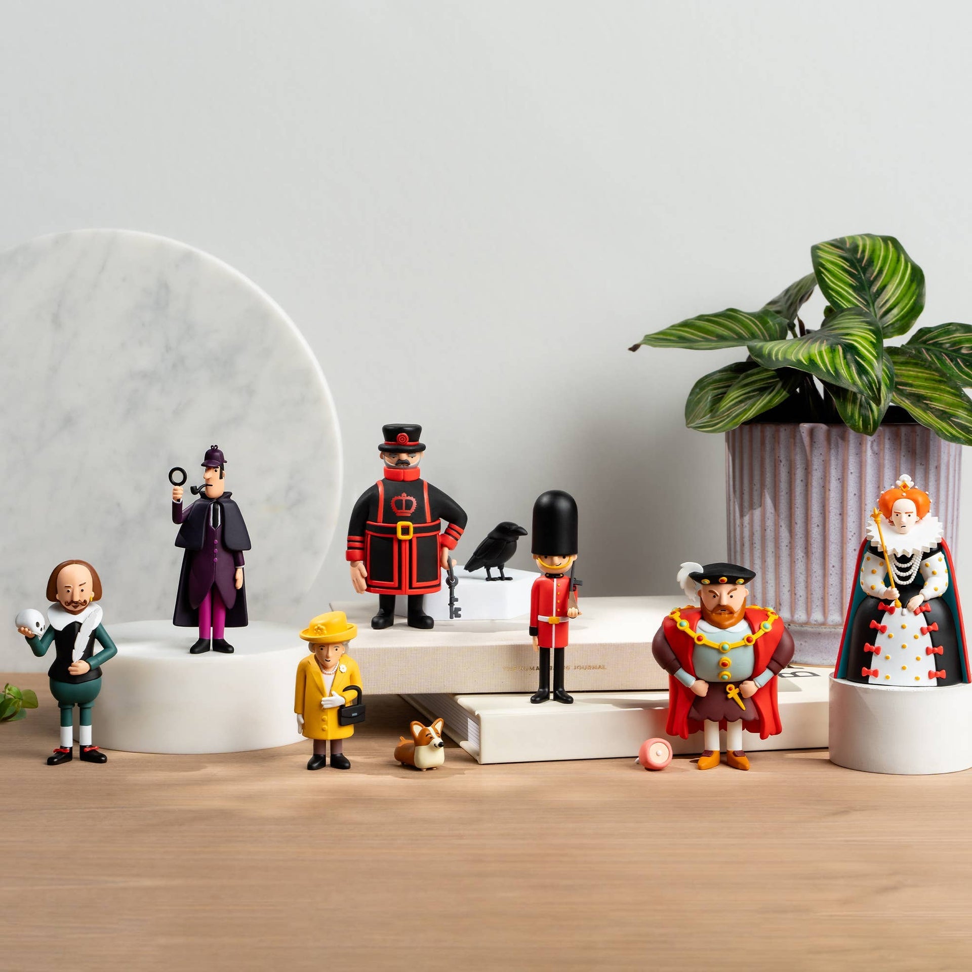 Sherlock - Figurine de collection de Londres pour les amateurs de livres littéraires