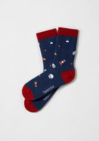 Chaussettes BeSpace Enfant Navy | Oggetti di design e regali originali