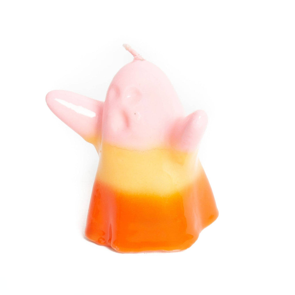 Bougie Ghost « Deal » Orange Helio Ferretti Vue 1