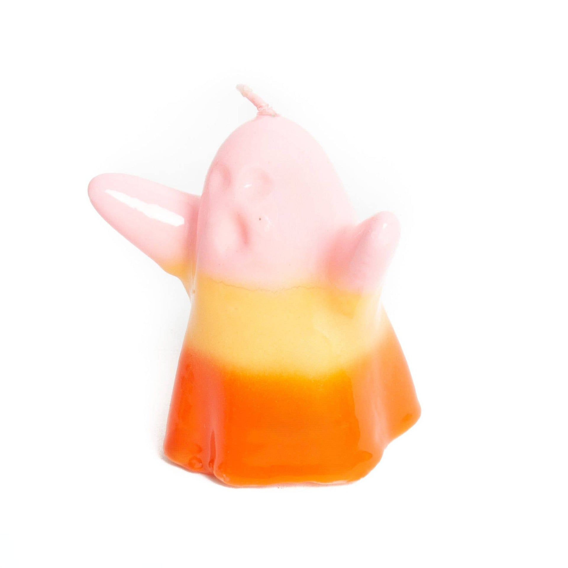 Bougie Ghost « Deal » Orange Helio Ferretti Vue 1