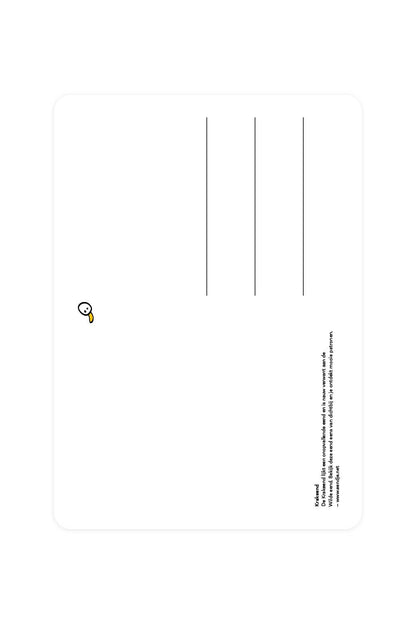 Carte postale avec Creaky Duck