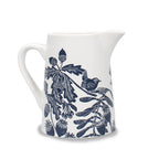 Woodland Ceramic Pitcher - Blue Acorns & Thistles