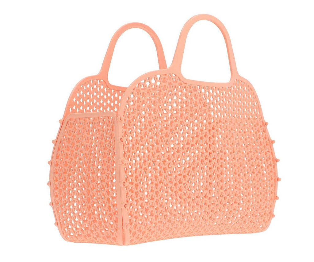 Oggetto regalo di design – sac retro vintage blush abricot monneka 