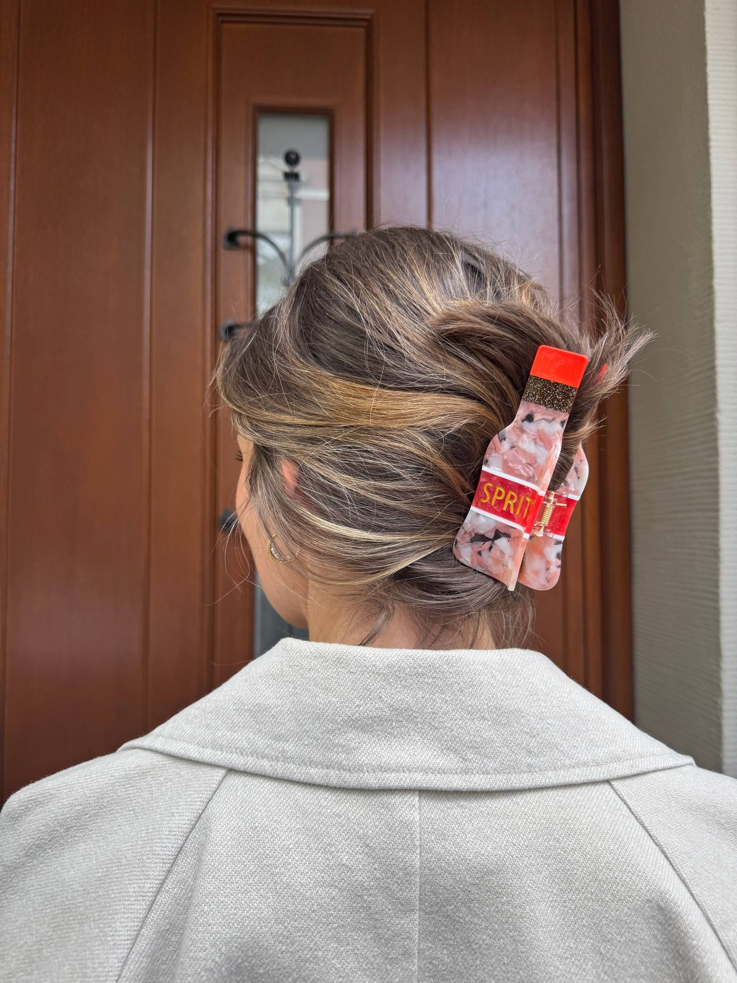 Haarspange Sprühflasche