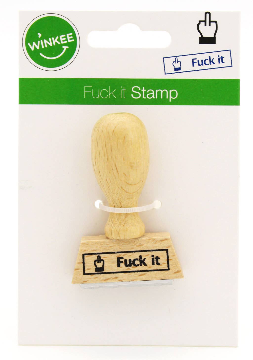 Stempel „Scheiß drauf“