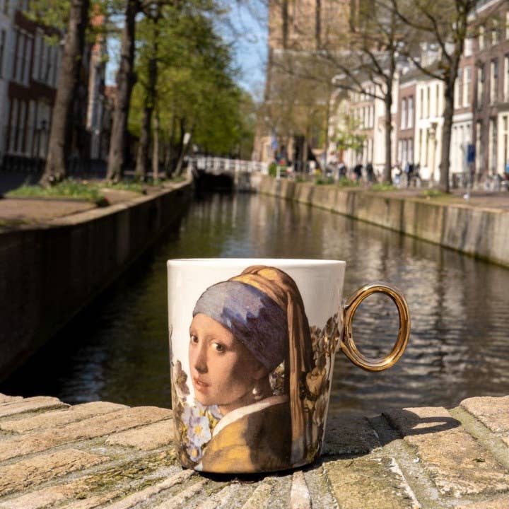 Tasse „Mädchen mit Perlenohrring“