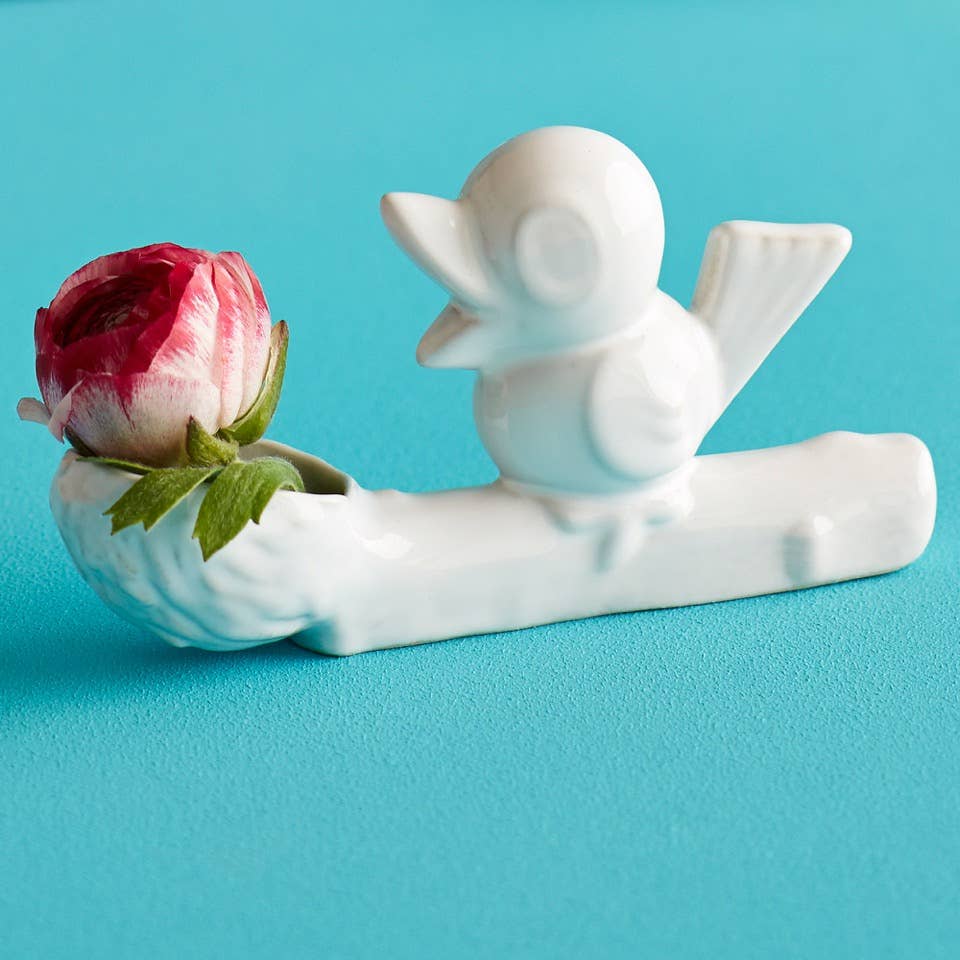 Oggetto regalo di design – Voleur de fleurs Bleu – Jasmin Djerzic – Bleu