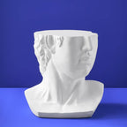 Table d'appoint David, Blanc Magnésie, 53 x 46 x 53 cm