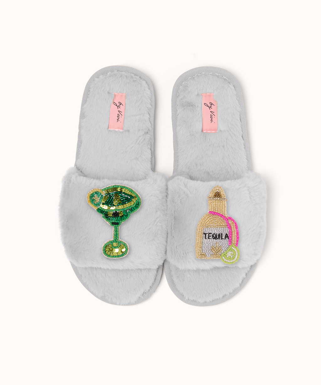 Pair of slippers pins - Tequila