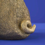 Lampe de table Cochon doré