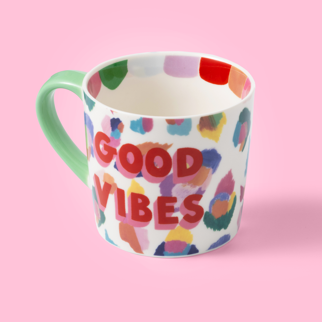Mug Léopard Peint Bonnes Ondes