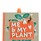 Lesezeichen mit orangefarbenem Tulpenmotiv