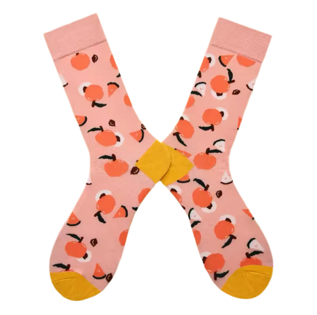 Oggetto regalo di design – chaussettes peches mrcol