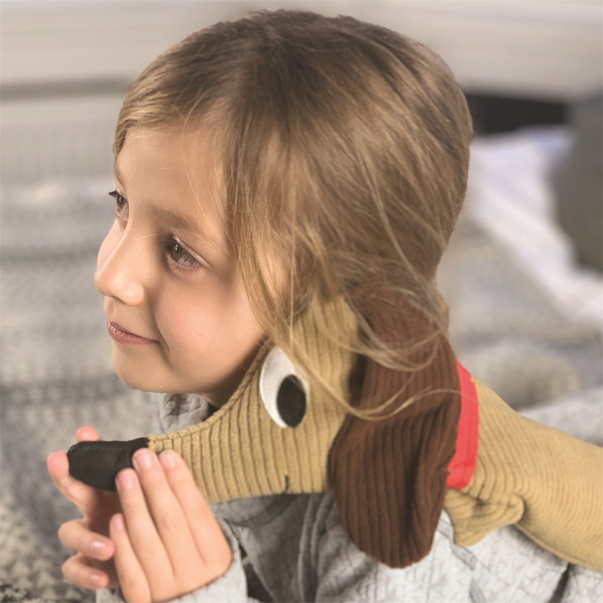 coussin chauffant c linable teckel bitten