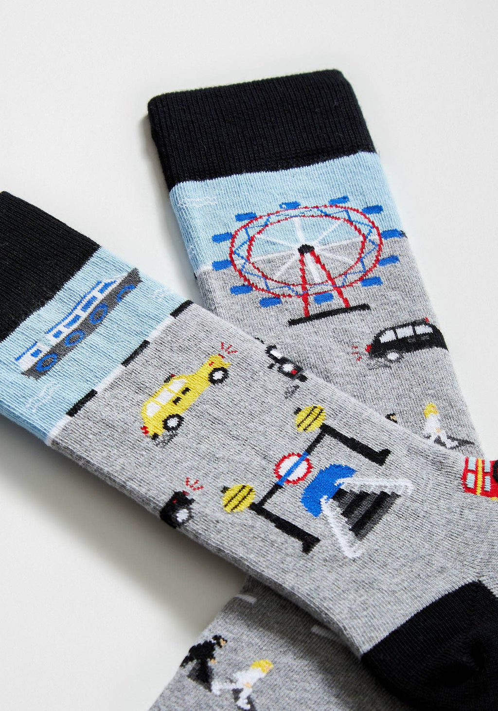 Chaussettes BeLondon Gris | Oggetti di design e regali originali